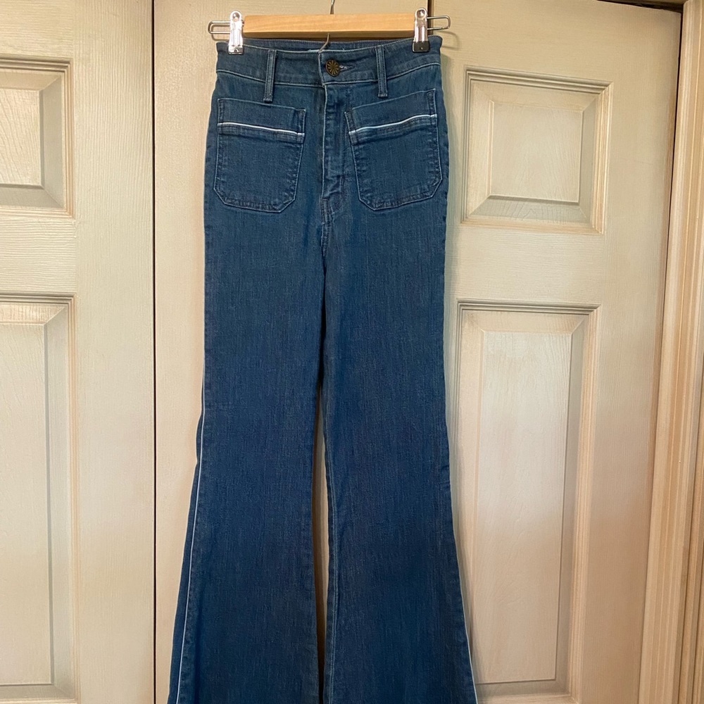 Mumu Flare Leg Jeans, Size 24